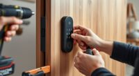 securely install smart lock