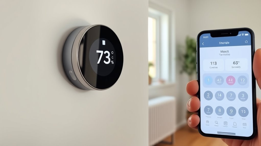 smart thermostat compatibility features