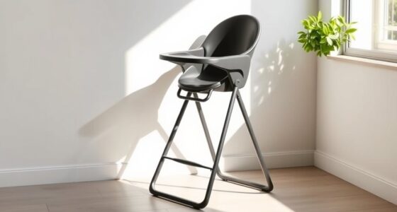 space saving fold flat high chairs
