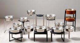top adjustable pet bowl stands