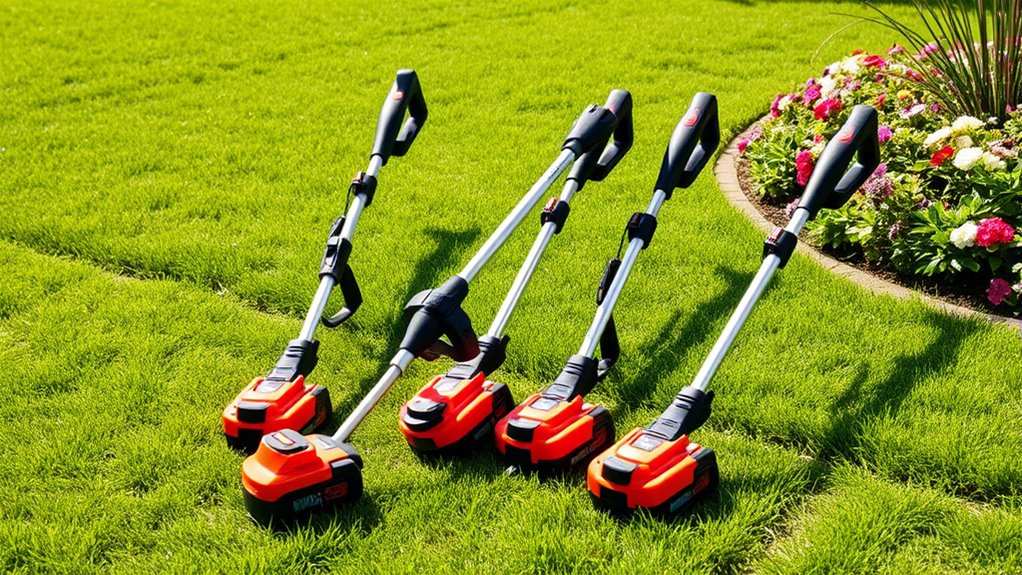 top battery string trimmer sets