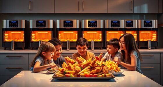 top large family air fryers