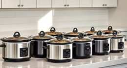 top locking slow cookers
