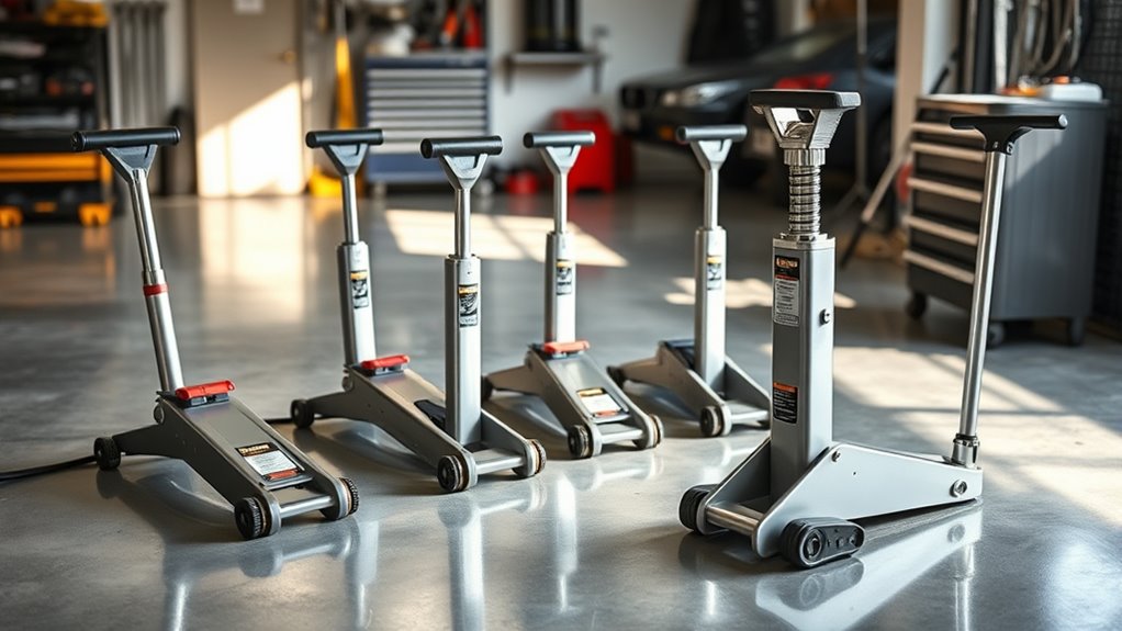 top low profile aluminum jacks