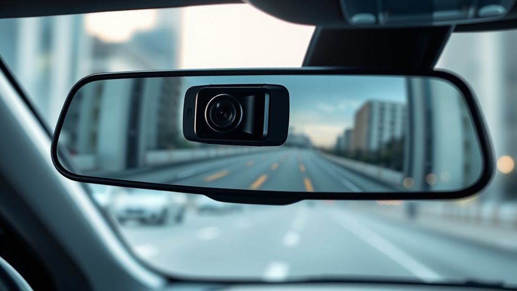 top mirror dash cam combos