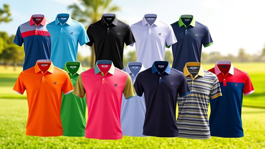 top moisture wicking golf polos
