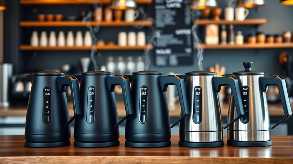 top pour over kettles