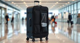 top rolling travel garment bags