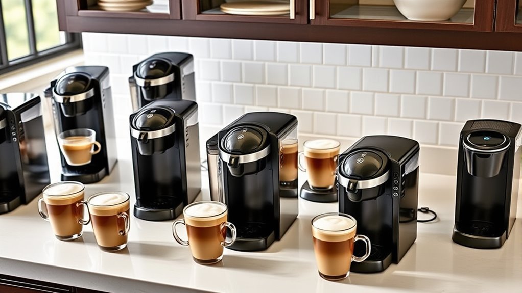 top single serve frother brewers