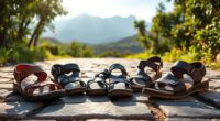 top supportive travel sandals