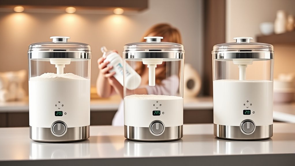 top temperature controlled dispensers