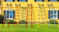 top two story home emergency ladders