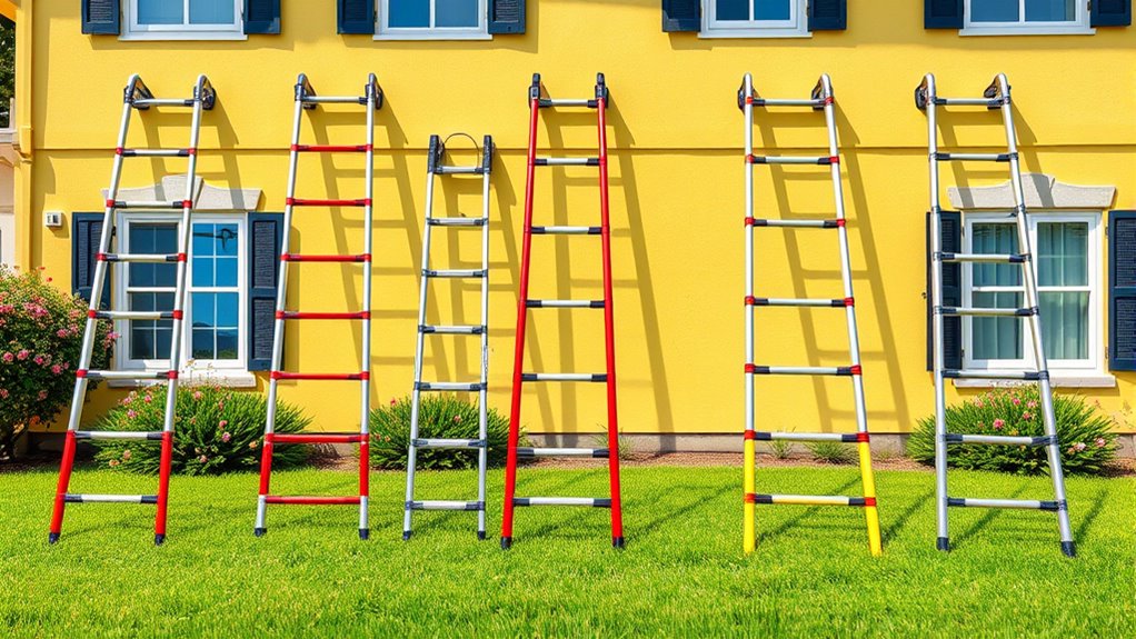top two story home emergency ladders