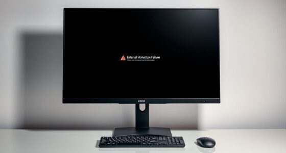 troubleshoot external display detection