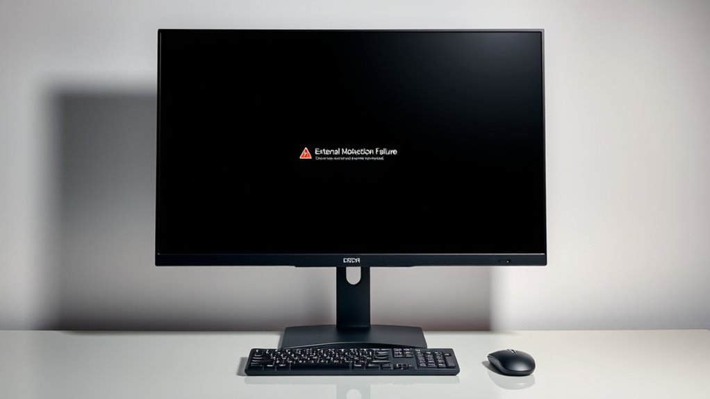troubleshoot external display detection