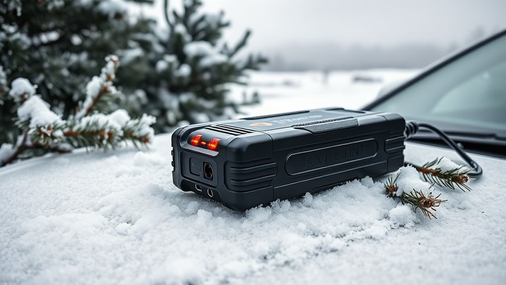 winter car battery safety