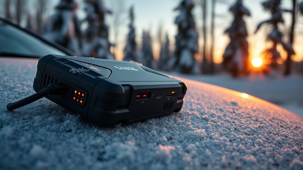winter vehicle jump starter considerations