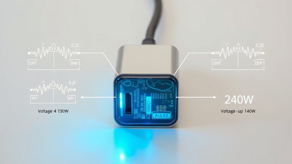 240 watt power delivery