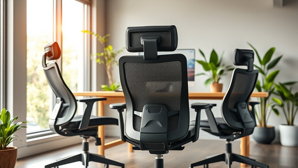 adjustable lumbar and breathable