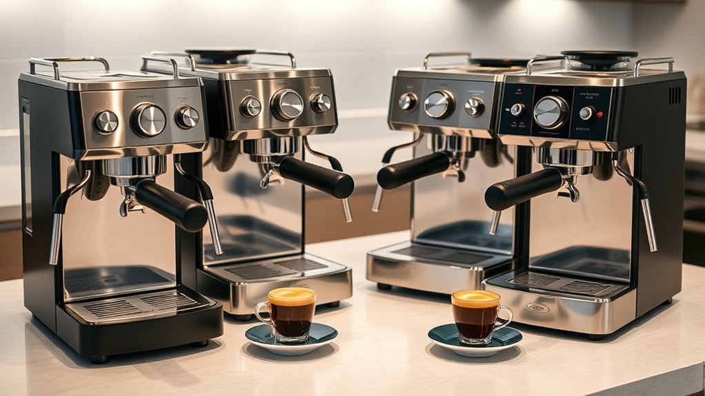 affordable professional espresso machines