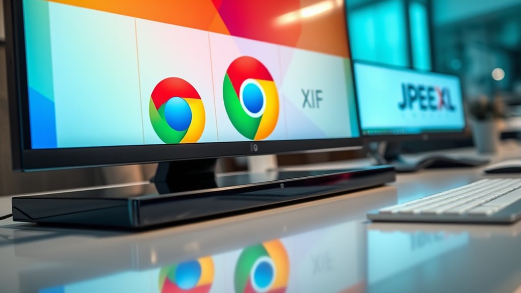 avif supports widespread jpeg xl limited