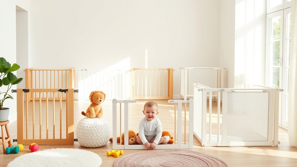 baby safety gate options