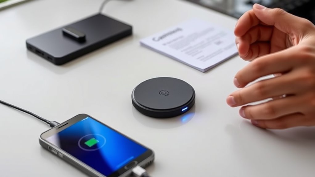 check charger and cable