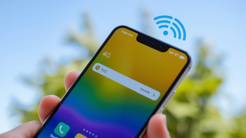 check internet and signal