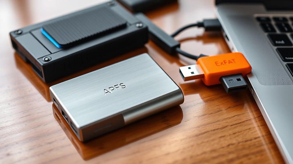 choosing suitable file systems