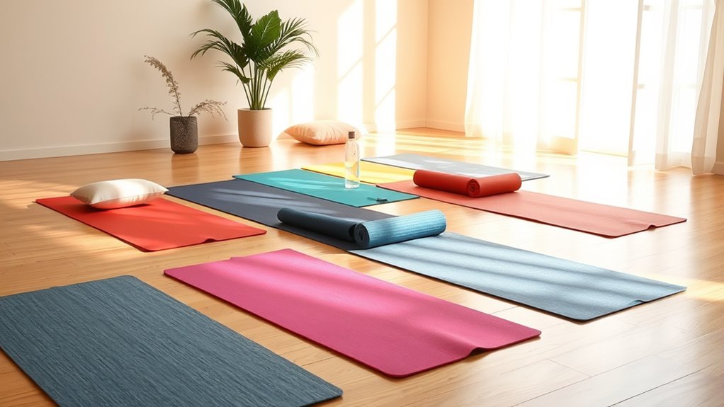 choosing the right yoga mat