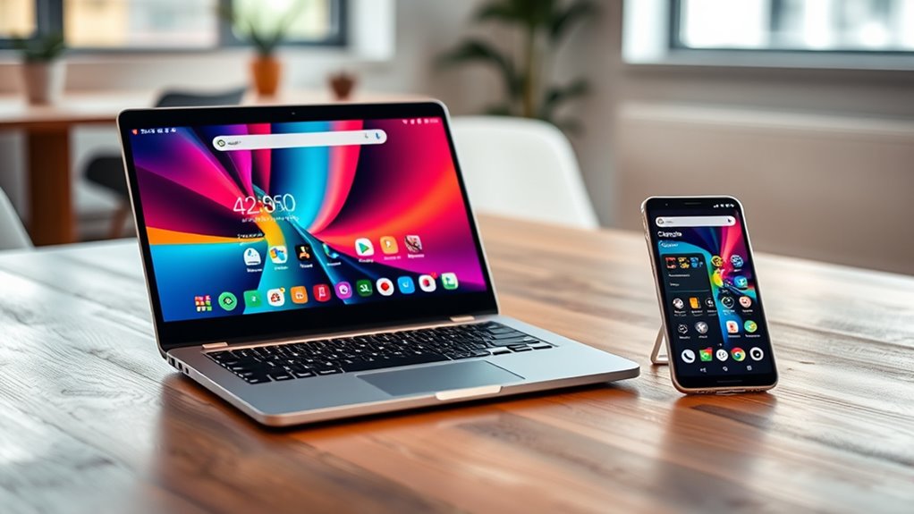 chromebook android app integration