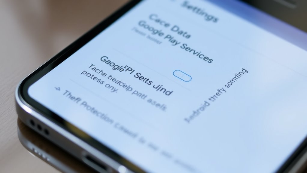 clear google play services cache