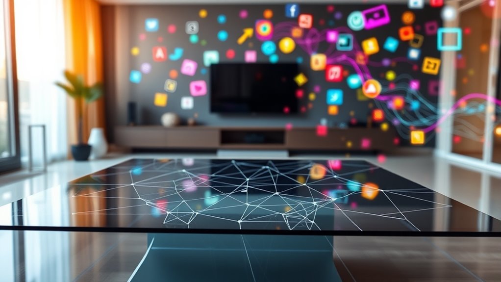 comparing smart home and social media threads