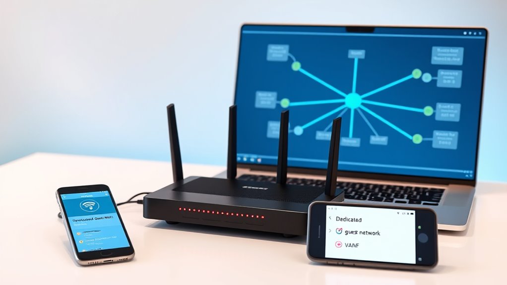 configure guest network settings