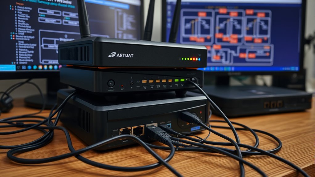 configure routers for seamless connectivity