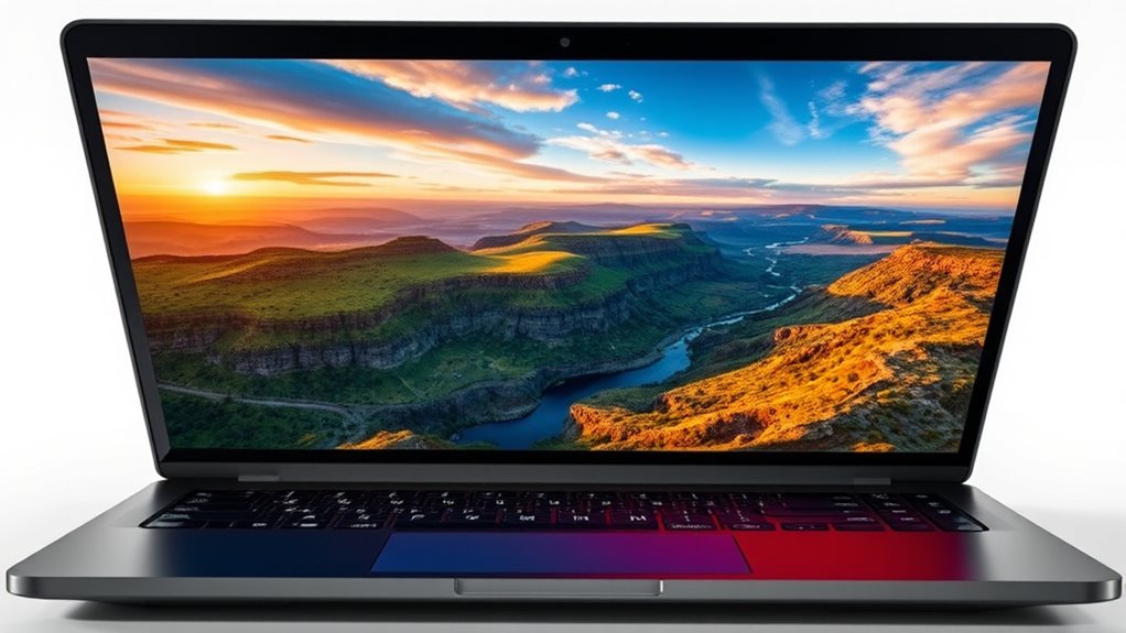 consistent colors wide angles