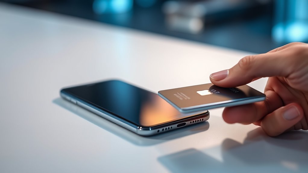 contactless smart device setup