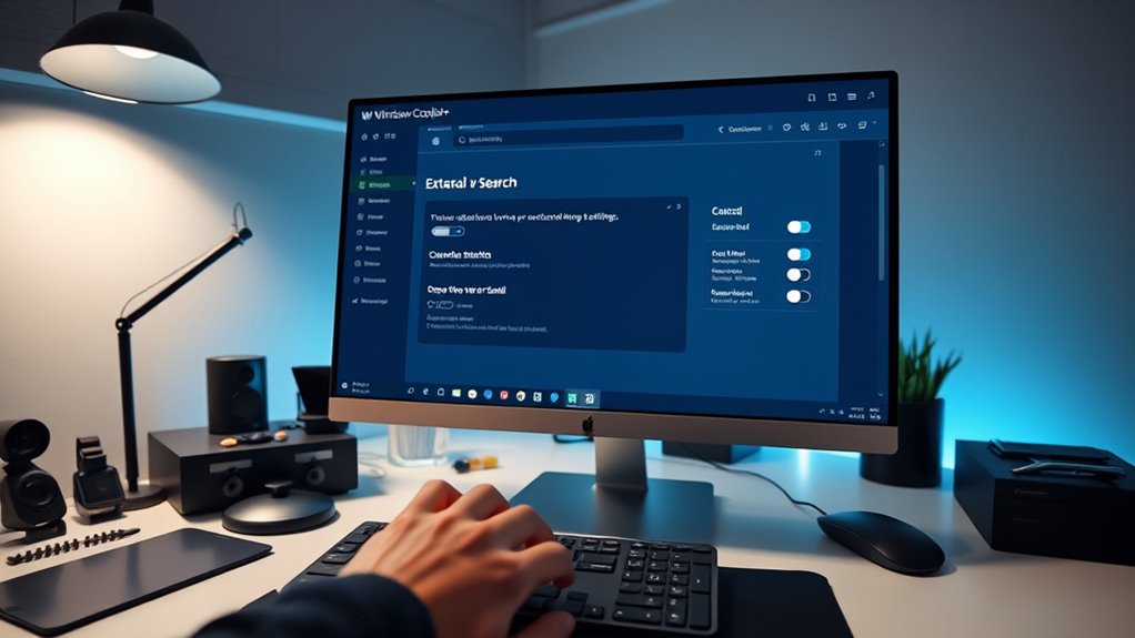 control search and data