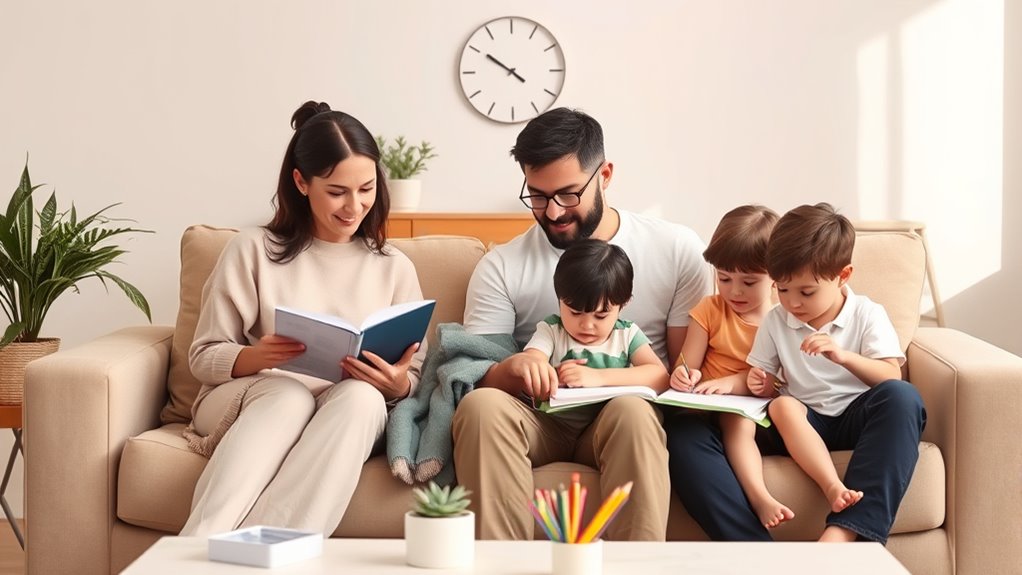 create tech free family zones