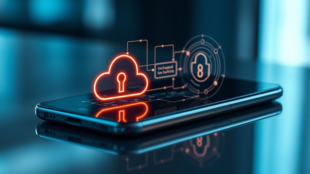 data encrypted on device