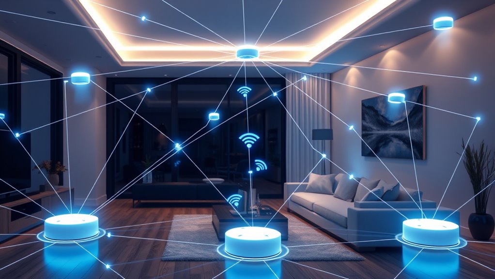 data hops through network