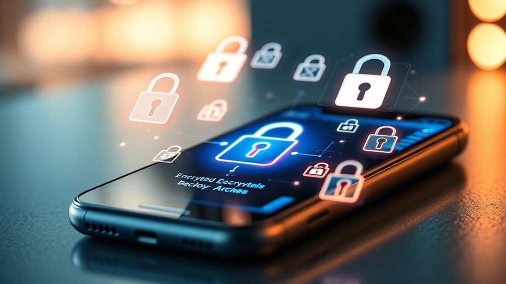 device specific decryption keys only