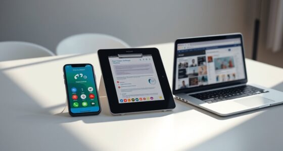 device transitioning features