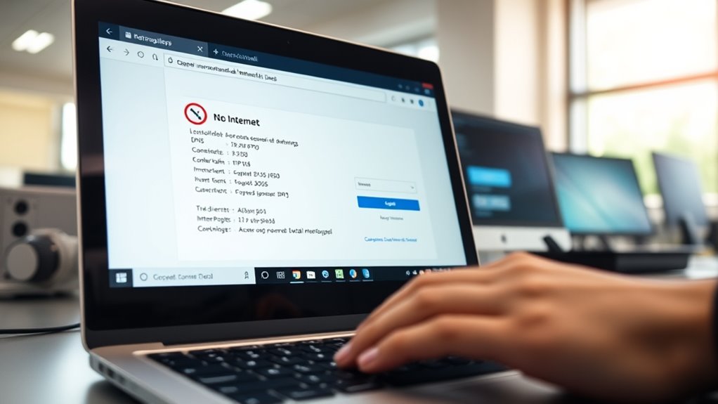 device troubleshooting with network tests