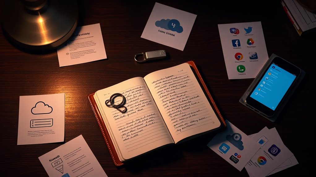 document digital asset instructions