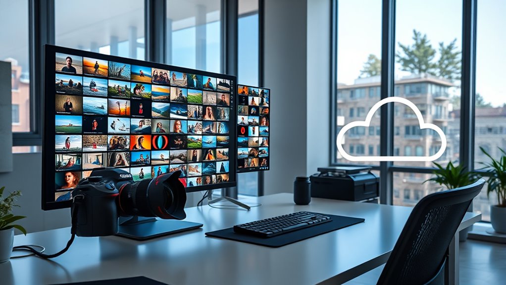 efficient large photo management