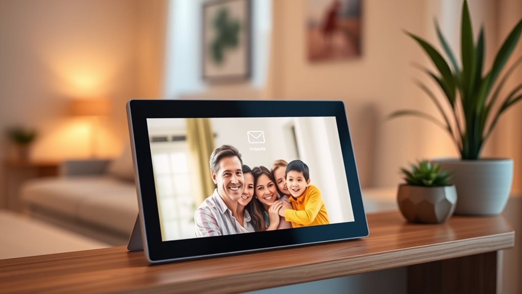 email photo sharing features