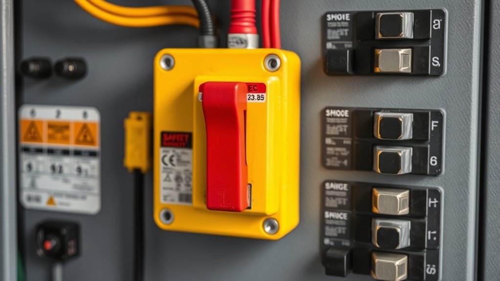 emergency disconnect switch considerations