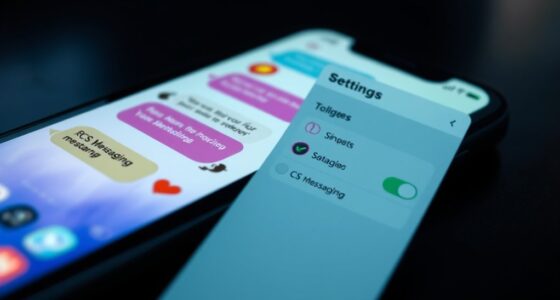 enable rcs messaging feature