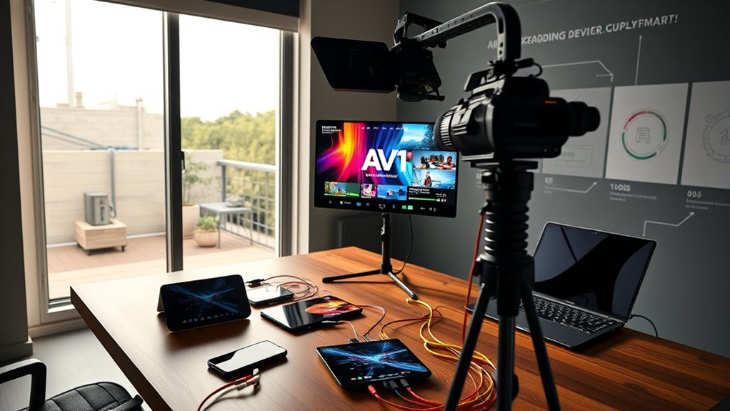 enhance av1 device support